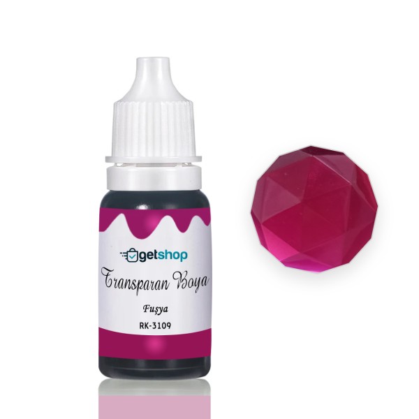 Epoksi Transparan Boya Pigment Fuşya - 15ml
