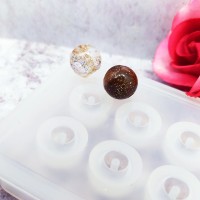 Epoksi Yuvarlak Boncuk Kalıbı Tesbih Boncuk Kalıbı 12mm Epoksi Yuvarlak Boncuk Kalıbı Tesbih Boncuk Kalıbı 12mm