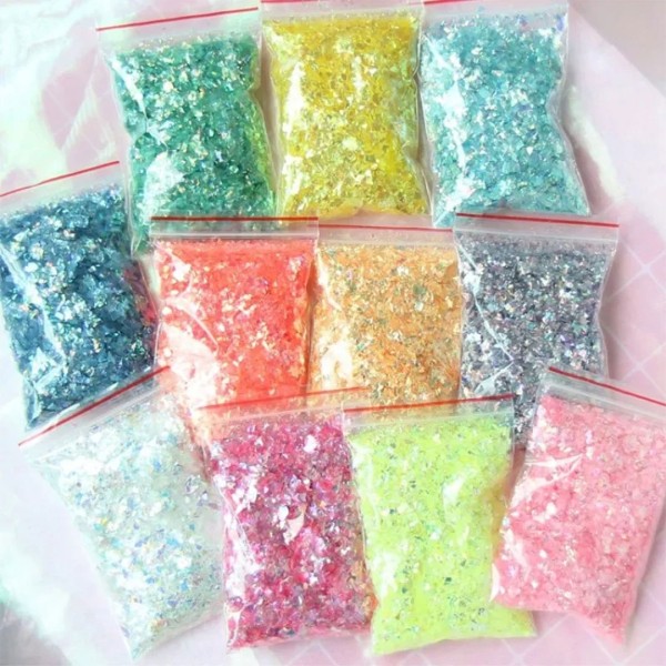 Epoksi Glitter Parçalı Janjanlı Pembe 5gr Epoksi Glitter Parçalı Janjanlı Pembe 5gr