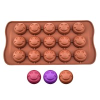 Çikolata Emoji Kalıbı Kek Kalıbı Gülenyüz Jelibon Silikon Kalıbı GT1218 Çikolata Emoji Kalıbı Kek Kalıbı Gülenyüz Jelibon Silikon Kalıbı GT1218