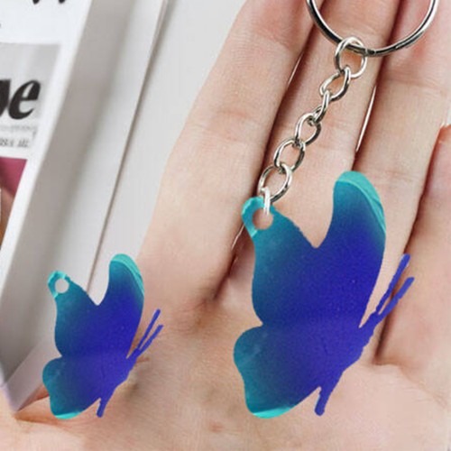 Epoksi Çoklu Anahtarlık Kelebek Kalıbı Silikon EM313