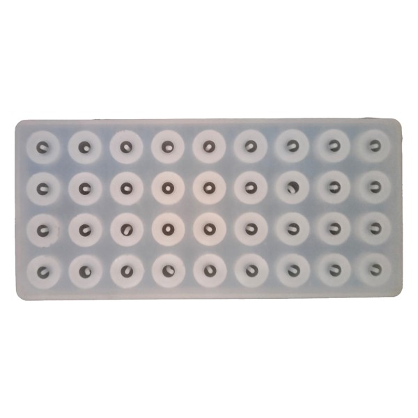 Epoksi 36 lı Boncuk Kalıbı Tesbih Kalıbı Silikon 10mm Epoksi 36 lı Boncuk Kalıbı Tesbih Kalıbı Silikon 10mm