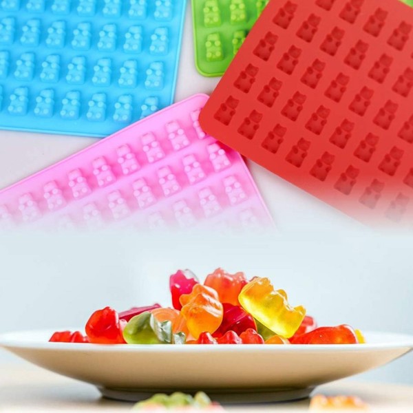 Haribo Jelibon Ayıcık Çikolata Silikon Kalıbı Şeker Hamuru Silikon GT0080 Haribo Jelibon Ayıcık Çikolata Silikon Kalıbı Şeker Hamuru Silikon GT0080