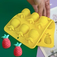 Çikolata Ananas Kalıbı Jelibon Ananas Şeker Hamuru Kalıbı Silikon Kalıbı GT2302