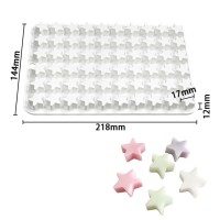 Çikolata Yıldız Kalıbı Sugarcraft Şekerleme Jelibon Kalıbı Silikon Kalıbı GT1611 Çikolata Yıldız Kalıbı Sugarcraft Şekerleme Jelibon Kalıbı Silikon Kalıbı GT1611