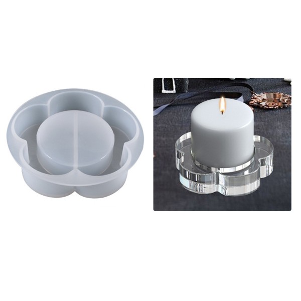 Epoksi Papatya Mumluk Kalıbı Silikon GT9534 Epoksi Papatya Mumluk Kalıbı Silikon GT9534