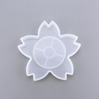 Epoksi Bardak Altlığı Sakura Çiçeği Modeli Kalıbı Silikon GT9536 Epoksi Bardak Altlığı Sakura Çiçeği Modeli Kalıbı Silikon GT9536