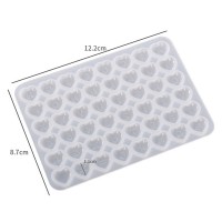 Epoksi Kalp Bileklik Kolye Anahtarlık Süsleme Kalıbı Silikon Tek Pimli 1.1cm GT9587 Epoksi Kalp Bileklik Kolye Anahtarlık Süsleme Kalıbı Silikon Tek Pimli 1.1cm GT9587
