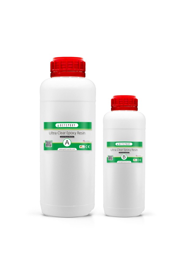 Getepoxy Reçine Epoksi Şeffaf İnce Döküm 1000ml