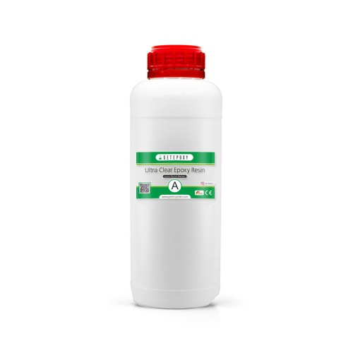 Getepoxy Reçine Epoksi Şeffaf İnce Döküm 375ml