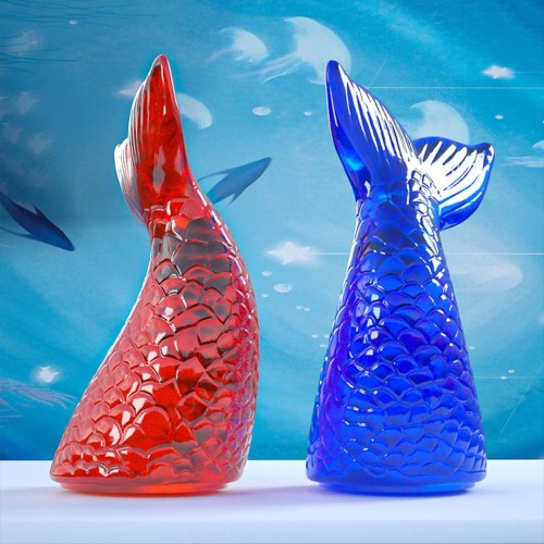 Epoksi Silikon 3D Denizkızı Kuyruğu Kalıbı