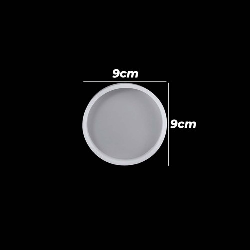Epoksi Silikon 8cm Daire Kalıbı
