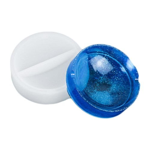 Epoksi Yuvarlak Küllük Silikon Kalıbı