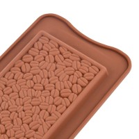 Küçük Kahve Tanecikleri Desen Mühürleme Çikolata Kalıbı Küçük Kahve Tanecikleri Desen Mühürleme Çikolata Kalıbı