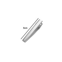 Dikdörtgen Toka Klipsi 6cm Gümüş 5 adet Dikdörtgen Toka Klipsi 6cm Gümüş 5 adet