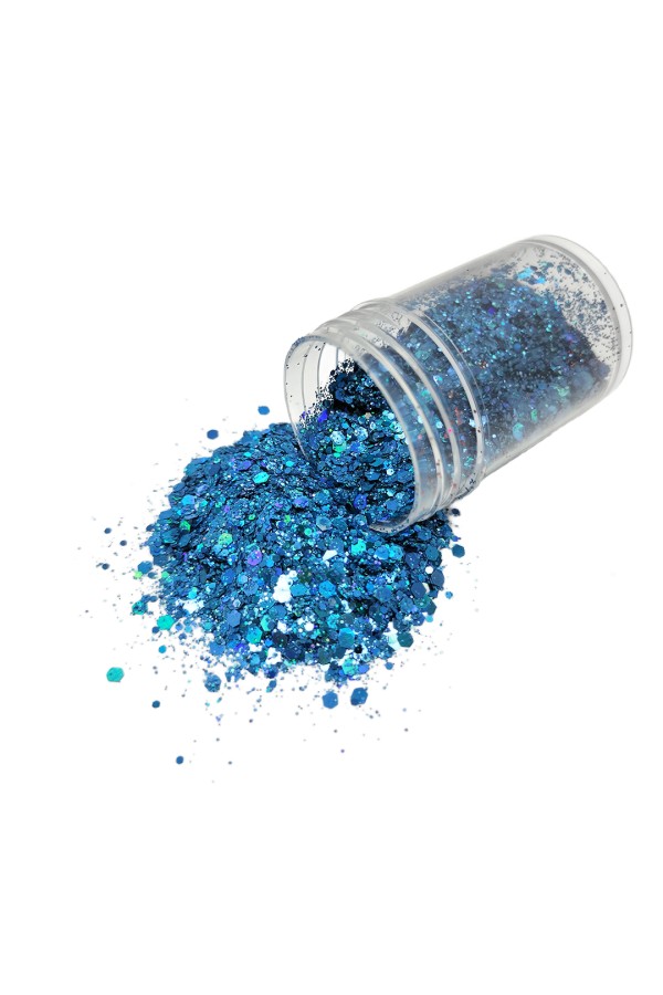 Epoksi Süsleme Glitter Açık Mavi Pul 5gr