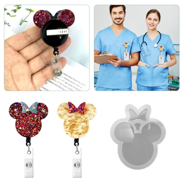 Epoksi Mickey Mouse Yoyo Silikon Kalıbı EM91