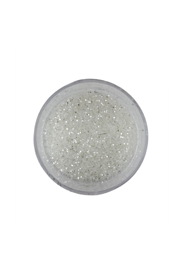 Epoksi Süsleme Toz Sim Pulu İnci Beyaz