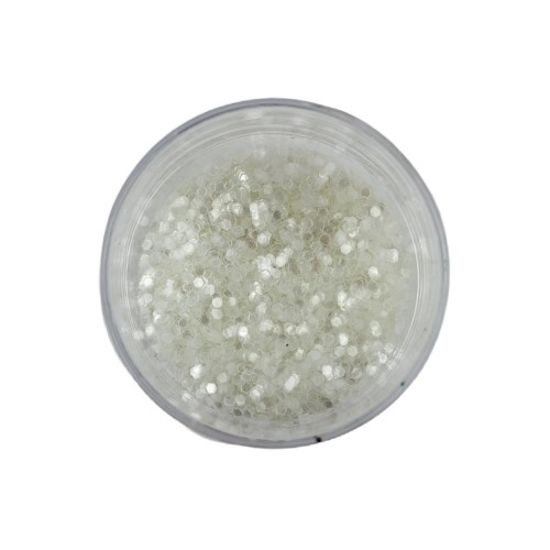 Epoksi Süsleme Glitter Pulu İnci Beyaz