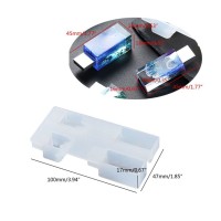 Epoksi Usb Silikon Kalıbı 4 lü Model Epoksi Usb Silikon Kalıbı 4 lü Model