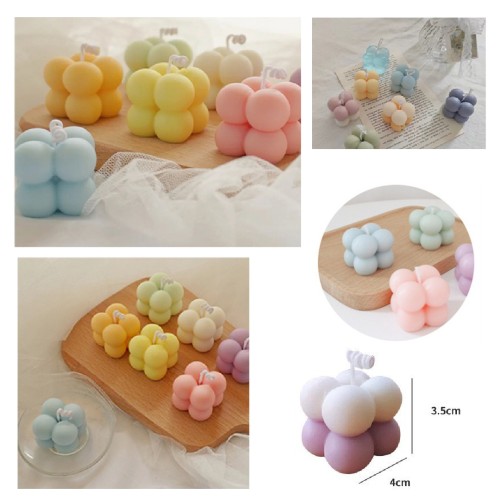 Bubble Mum Silikon Kalıbı 3D Mini Çoklu Bubble Kalıbı Bakeware 15 li