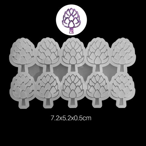 Epoksi Çoklu Enginar Silikon Kalıbı EM255