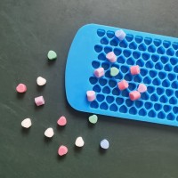 Epoksi Sugarcraft Şekerleme Jelibon Çoklu Kalp Buzluk Silikon Kalıbı
