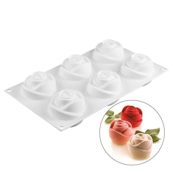 Çikolatalı Pasta Dekorasyon Araçları Gül Silikon Kek Kalıbı Mutfak Pişirme Kalıpları GT116 Çikolatalı Pasta Dekorasyon Araçları Gül Silikon Kek Kalıbı Mutfak Pişirme Kalıpları GT116