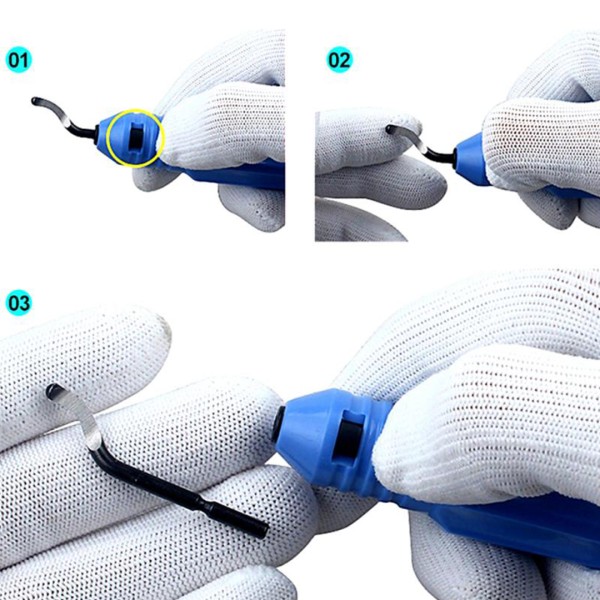 Epoksi Raspa El Aleti Çapak Alma Yedek Bıcak ( Başlık ) 10 Adet