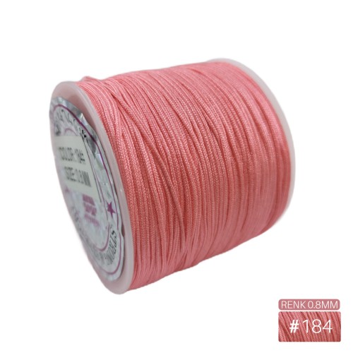 Kolye İpi Bileklik İpi Paraşüt İpi 50 Metre 0.8mm Color 184
