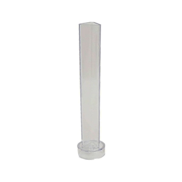 Poli Karbon Mum Kalıbı Mika Mum Kalıbı Üçgen Mum Kalıbı 22cmx3cm GT-6241