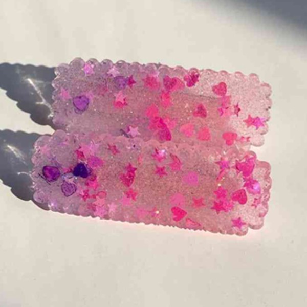 Epoksi Tırtıklı Çoklu Toka Silikon Kalıbı Ortası Düz Model EM287