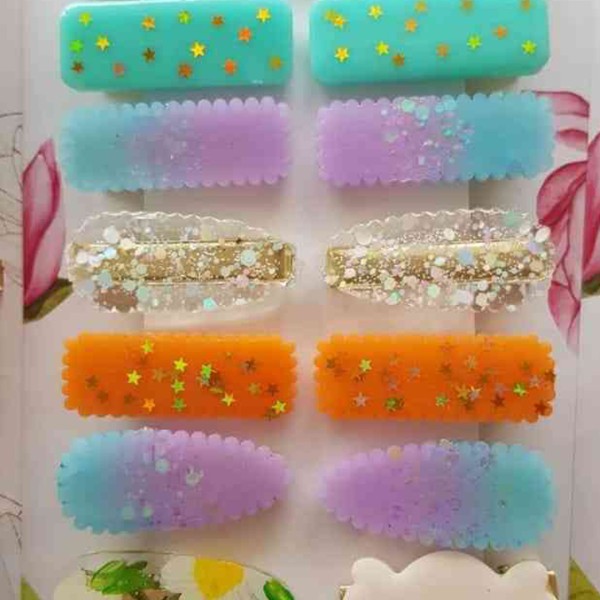 Epoksi Tırtıklı Çoklu Toka Silikon Kalıbı Ortası Düz Model EM287