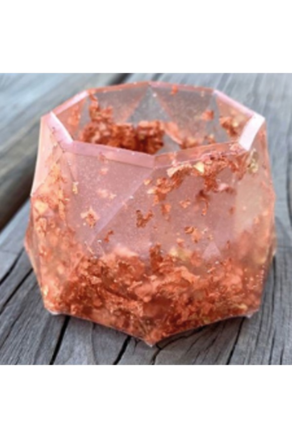 Epoksi Yaprak Varak Bakır Hobi Ahşap Yaprak Varak Bakır - 5 Sayfa