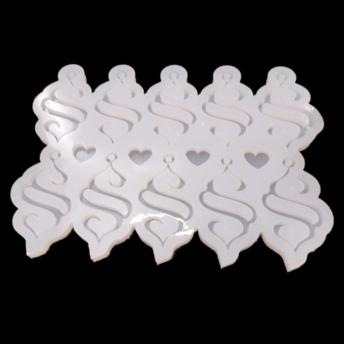 Epoksi Çoklu Anahtarlık Semerkand Silikon Kalıbı EM263