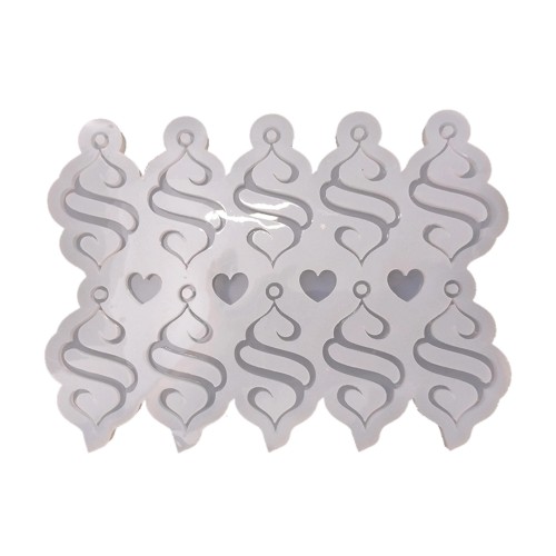 Epoksi Çoklu Anahtarlık Semerkand Silikon Kalıbı EM263