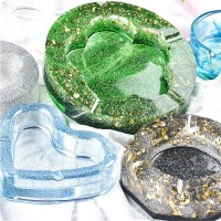 Epoksi Papatya Küçük Boy Küllük Silikon Kalıbı